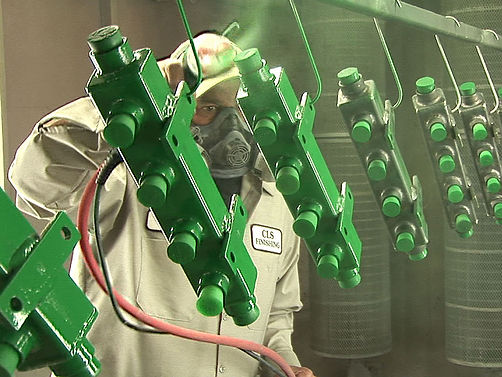 CLS Finishing - Spraying Parts